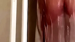 Roger virre take a shower