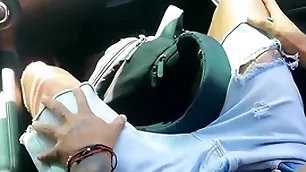 Handsome twink hitchhiker fucked be fitting of a trip
