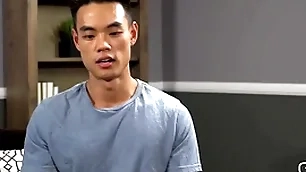 (zac) - asian hunk masturbates solo by make an issue of pool - sean cody
