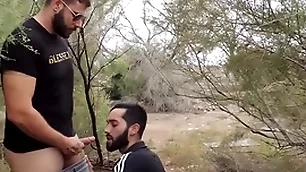 Swallowing cock in get under one's cruising area