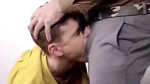 Young stepson getting pressed by his hot stepfather - creepdad