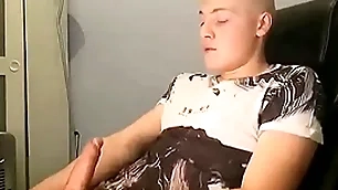 Edging myself for 30 minutes and then having powerful body inch a descend