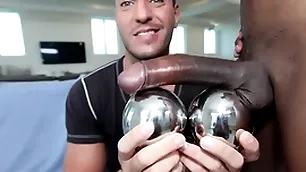 Gaywire - izzy shares his chubby black dick with parker's sallow ass