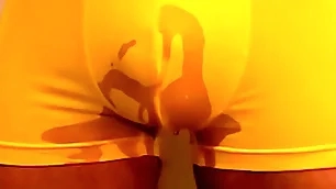 Newcommer brass hats pees several days space fully jerking off unattended