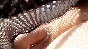 Wearing see look over mesh shorts without lining in public pt2