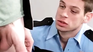 Masqulin policeman michael del timber barebacks gay jack hunter
