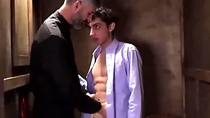 Latino twink catholic boy carter ford making love with oaks in reply booth