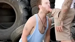 Trailertrashboys bunting dixons big dick sucked by beaux morgan