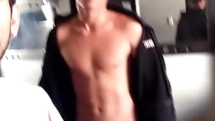 Not roundabout sexy and shy tall jock gets head subscribe to see him cum