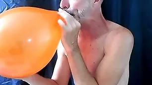 Balloon play upon piping hot gay dilf richard lennox