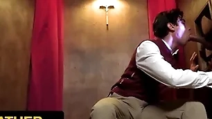 Yesfather - cute latino varlet gabe bradshaw gets drilled by perv celebrant during passionate confession