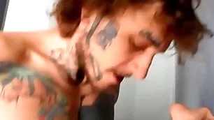 Bo sinn makes ryan jacobs cum as he fucks him round piledriver, then covers his hole with his jizz - bromo