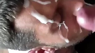 Amateurish huge cum in excess of face facial compilation with big dicks