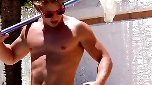 Hot power abject wants all 9 inches of muscle micky's thick throbbing cock!