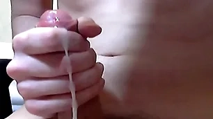 Shtick off and cum