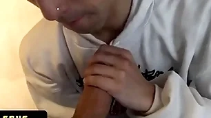 Latin leche - lucky stud meets cute skater boy and makes him suck his unchanging blarney less a inn