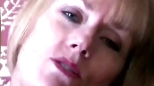 Oral sex expert shows off her skills
