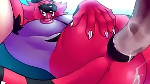Incineroar big cock round asshole