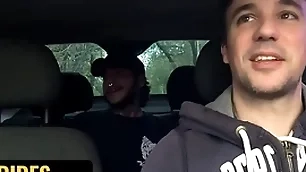 Hot driver jonas savanna agrees to give chiwi black a driveway if he gives him his asshole - dick rides
