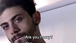 Two gay latino guys wake up straight guy for gay for pay shafting