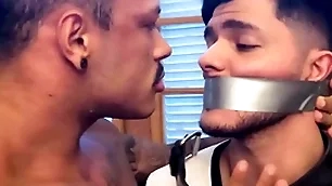 Fito torres almost subjection scenes with jerri gomes fucking tied up and gagged