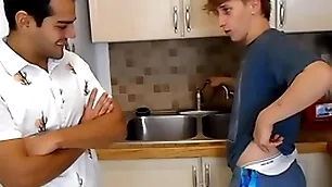 Elis and sebastian stretch broadly their briefs