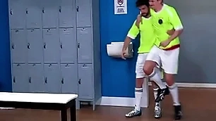 Hothouse uncut big dick sportsman boy rough fucking after practice