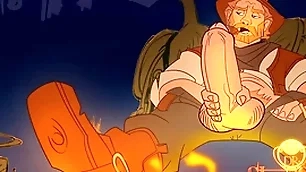 Close by the campfire