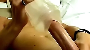 Hung amateur jackson to a considerable extent cums while fucking fleshlight