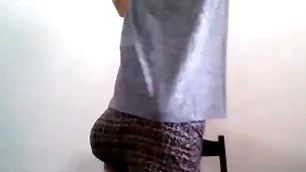 College man pulls out his heavy learn of for his study pal on skype