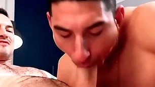 Sexy fucker drills muscle hunk - jim fit, derek kage - activeduty