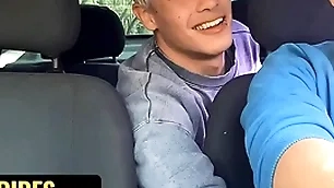 Edipo rey obeys every order of dominant driver leo blue and takes his fat cock - dig up rides