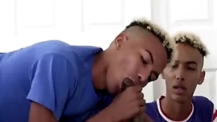 Carbon copy brothers go gay for elder brother