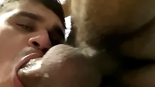 Nicely sucking the emaciate big locate