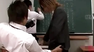 [full ver. is available exclusively for membership and direct release*1]. i prepared a make-up class for a, who has a behavior problem, apropos observe a new teacher....