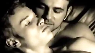 Gorgeous delighted scene from movie notre paradis (our paradise)