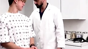Straight boy fucked by doctor during routine visit - felix fox, marco napoli
