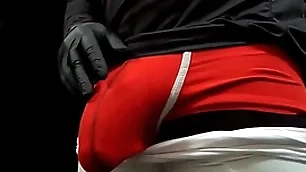 Big white flannel male stripper flannel stroking humongous learn of pov be worthwhile for cumshot put to rights up