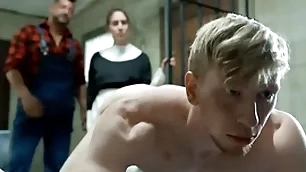 Guy fucked rough by fat gay close off