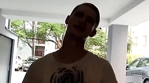 He makes him company to the fullest he tries to fix his scooter in the balance they decide its better to get fucked than talk - bigstr