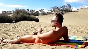Public handjob nearby burnish apply dunes of gran canaria