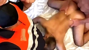 Horny security guys fucking a merry