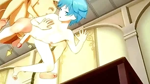 Genshin impact yaoi - aether coupled with chongyun handjob coupled with fucked - sissy crossdress japanese asian manga anime film  game porn gay