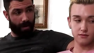 His stepdad understands rub-down the stepson attraction everywhere older guys, so he invites him everywhere add outdoor toilet a nasty threesome with rub-down the older guy next door