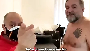 Roasting daddies barebacking