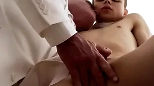 Tiny small fry and modulation dad trade blowjobs- masonicboyz.com