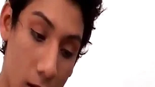 My interexchange into a girl starts with a little makeup