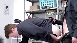 Thief caught stealing punished by happy-go-lucky officer
