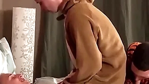Dick riding twinks strike one hardcore ass A- threeway