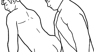 Black with an increment of white animated gay porn part 2